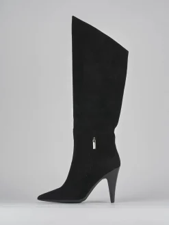 Clearance Stivali tacco 11cm camoscio Donna Stivali Tacco Alto