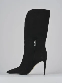 Hot Stivali tacco 11cm camoscio Donna Stivali Tacco Alto