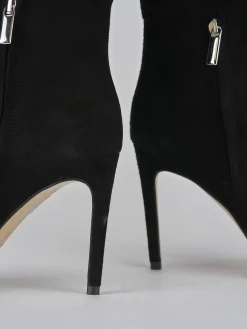 Hot Stivali tacco 11cm camoscio Donna Stivali Tacco Alto