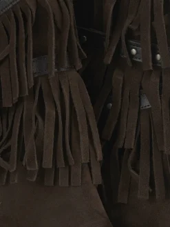 Clearance Stivali tacco 9cm camoscio testa Donna Stivali Tacco Alto