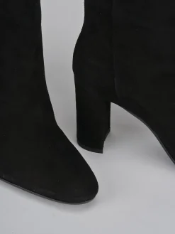 Discount Stivali tacco 9cm camoscio Donna Stivali Tacco Alto