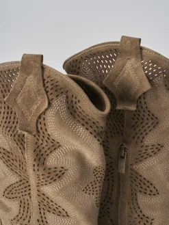 Hot Stivali tacco 8cm camoscio Donna Stivali Tacco Alto