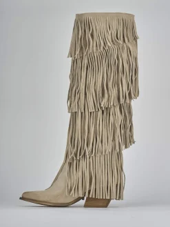 Best Stivali tacco 5cm camoscio Donna Stivali Tacco Alto