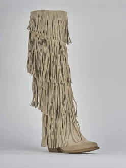 Best Stivali tacco 5cm camoscio Donna Stivali Tacco Alto