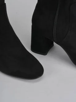 Clearance Stivali tacco 7cm camoscio Donna Stivali Tacco Alto