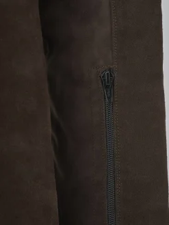 Stivali tacco 2cm camoscio testa Donna Stivali Tacco Basso