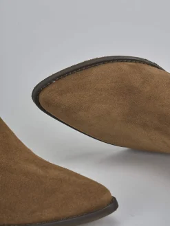 Stivali tacco 6cm camoscio Donna Stivali Tacco Alto