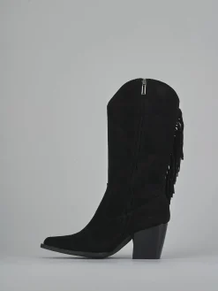 New Stivali tacco 8cm camoscio Donna Stivali Tacco Alto