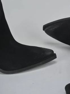 Best Stivali tacco 8cm camoscio Donna Stivali Tacco Alto