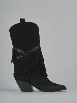 New Stivali tacco 9cm camoscio Donna Stivali Tacco Alto