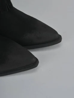 New Stivali tacco 9cm camoscio Donna Stivali Tacco Alto