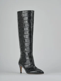 Hot Stivali tacco 7cm cocco Donna Stivali Tacco Alto