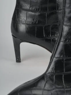 Hot Stivali tacco 7cm cocco Donna Stivali Tacco Alto