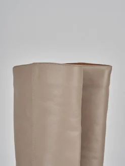 Online Stivali tacco 5cm pelle Donna Stivali Tacco Alto