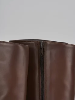 Discount Stivali tacco 2cm pelle Donna Stivali Tacco Basso