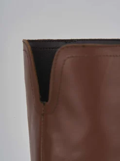 Discount Stivali tacco 2cm pelle Donna Stivali Tacco Basso