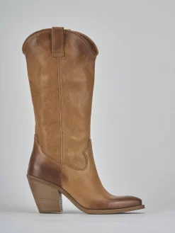 Best Stivali tacco 7cm pelle Donna Stivali Tacco Alto