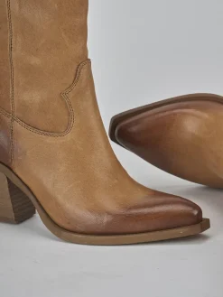 Best Stivali tacco 7cm pelle Donna Stivali Tacco Alto