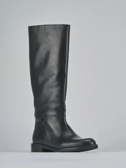 Best Stivali tacco 2cm pelle Donna Stivali Tacco Basso