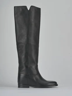 Clearance Stivali tacco 2cm pelle Donna Stivali Tacco Basso