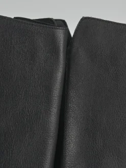 Clearance Stivali tacco 2cm pelle Donna Stivali Tacco Basso