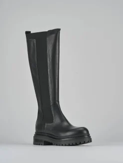 Online Stivali tacco 3cm pelle Donna Stivali Tacco Basso