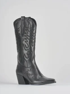 Clearance Stivali tacco 6cm pelle Donna Stivali Tacco Alto