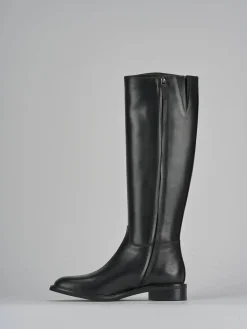 Discount Stivali tacco 3cm pelle Donna Stivali Tacco Basso