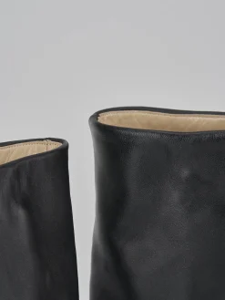 Outlet Stivali tacco 11cm pelle Donna Stivali Tacco Alto