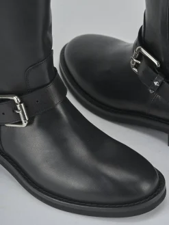 Discount Stivali tacco 2cm pelle Donna Stivali Tacco Basso