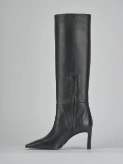 Best Stivali tacco 8cm pelle Donna Stivali Tacco Alto