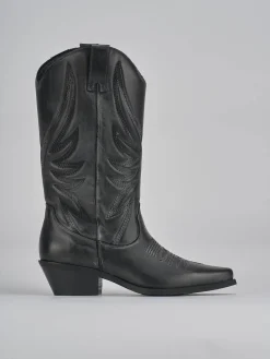 Best Stivali tacco 5cm pelle Donna Stivali Tacco Alto