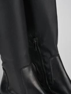 Outlet Stivali tacco 6cm pelle Donna Stivali Tacco Alto