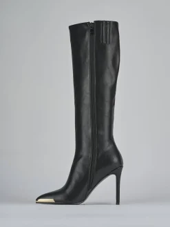 Hot Stivali tacco 9cm pelle Donna Stivali Tacco Alto