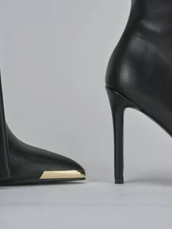 Hot Stivali tacco 9cm pelle Donna Stivali Tacco Alto