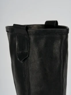 Clearance Stivali tacco 1cm pelle Donna Stivali Tacco Basso