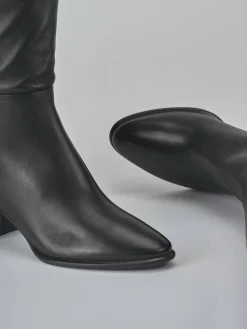 Stivali tacco 6cm pelle Donna Stivali Tacco Alto