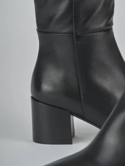 Stivali tacco 6cm pelle Donna Stivali Tacco Alto