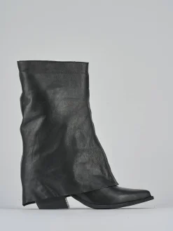 Clearance Stivali tacco 7cm pelle Donna Stivali Tacco Alto