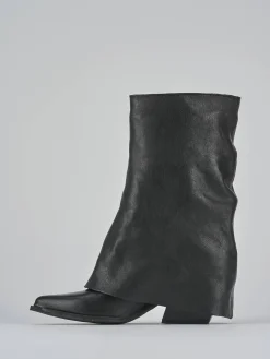 Clearance Stivali tacco 7cm pelle Donna Stivali Tacco Alto