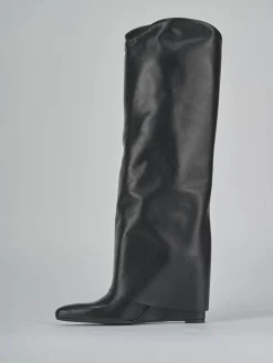 Hot Stivali tacco 10cm pelle Donna Stivali Tacco Alto