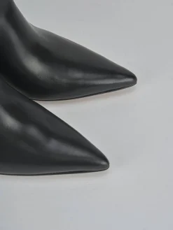 New Stivali tacco 5cm pelle Donna Stivali Tacco Alto