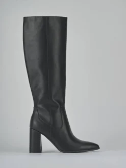 Online Stivali tacco 9cm pelle Donna Stivali Tacco Alto