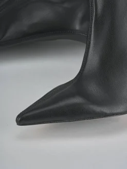 Outlet Stivali tacco 9cm pelle Donna Stivali Tacco Alto