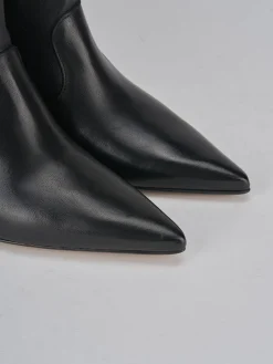 New Stivali tacco 5cm pelle Donna Stivali Tacco Alto