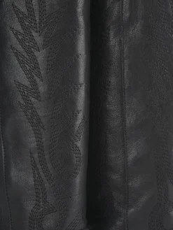 Online Stivali tacco 2cm pelle Donna Stivali Tacco Basso