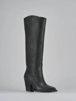 New Stivali tacco 9cm pelle Donna Stivali Tacco Alto