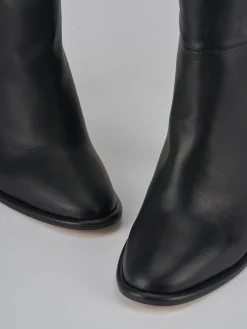 Sale Stivali tacco 9cm pelle Donna Stivali Tacco Alto