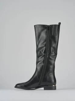 Sale Stivali tacco 2cm pelle Donna Stivali Tacco Basso