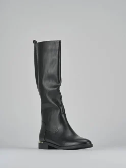 Sale Stivali tacco 2cm pelle Donna Stivali Tacco Basso